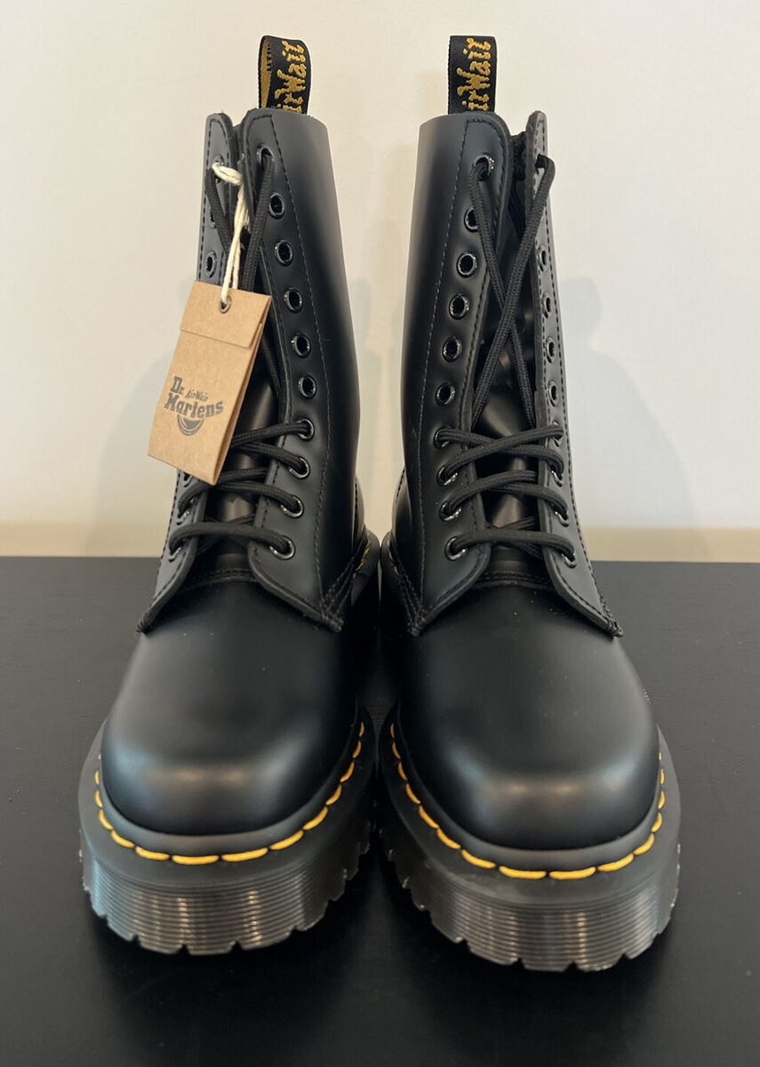 Women's Size 6 Dr Martens 1490 10 Eye Bex Boots Black NEW Women's Size 6 Dr Martens 1490 10 Eye Bex Boots Black NEW
