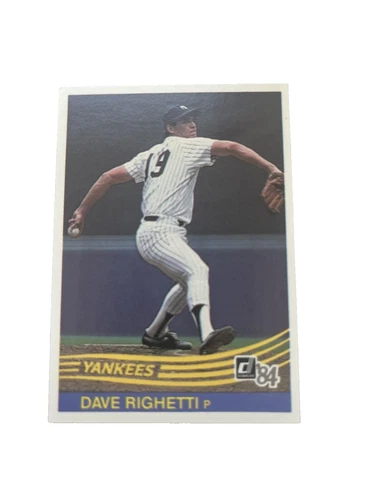 Dave Righetti Trading Cards