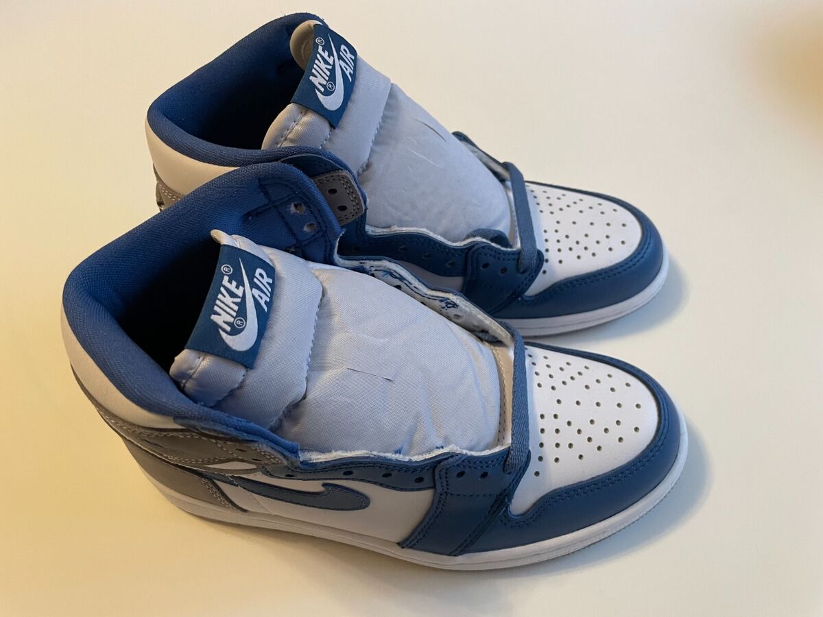 New Nike Air Jordan 1 High OG Men's Size 4 Shoes True Blue New Nike Air Jordan 1 High OG Men's Size 4 Shoes True Blue
