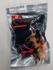 DoDo Pet - Red  Black Soft Mesh Dog Muzzle - Return Opened 