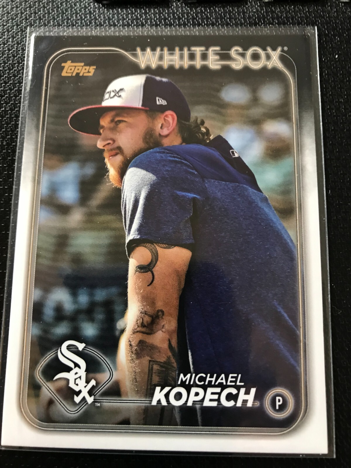 MICHAEL KOPECH 2024 TOPPS SERIES 1 GOLDEN MIRROR IMAGE VARIATION CARD # 109 SSP
