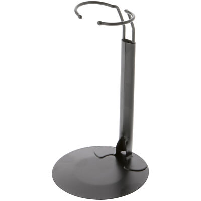 Plymor DSP-60B Black Doll Stand, fits 10'' - 14'' Dolls or Action Figures, 12 Pack