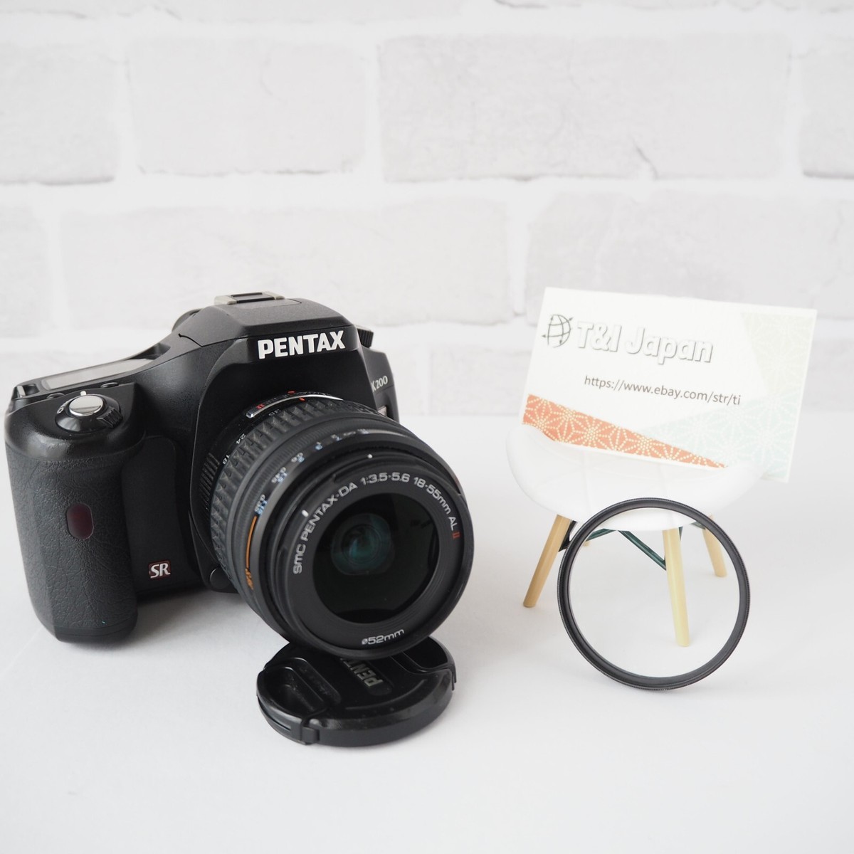 Pentax K K200D 10.2MP Digital SLR Camera - Black (Body Only
