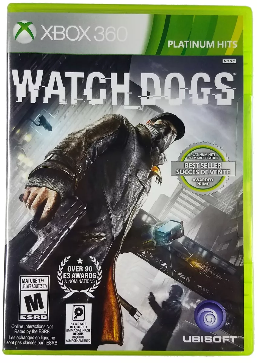 Watchdogs Xbox 360 (Microsoft Xbox 360) Uplay Ubisoft 1-4 Players