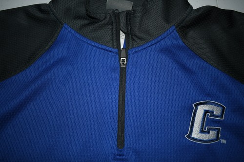 Men's Creighton Bluejays L (42/44) 1/4 Zip Pullover Jacket (Royal Blue) KA Knigh - Picture 3 of 5