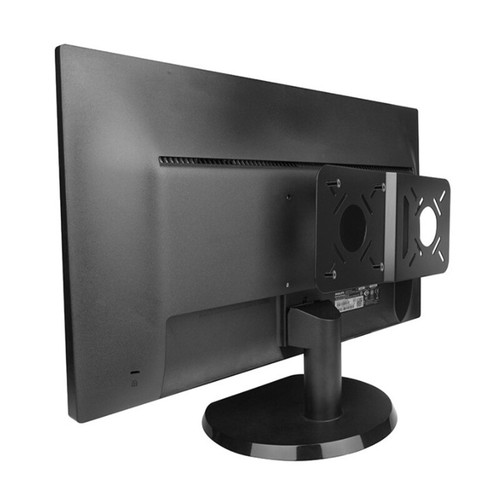 VESA Mount for Mini PC Mini-Host Hanging Bracket VESA Holder PC Monitor Rack - Photo 7/8