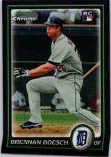 2010 Bowman Chrome #208 Brennan Boesch Refractors