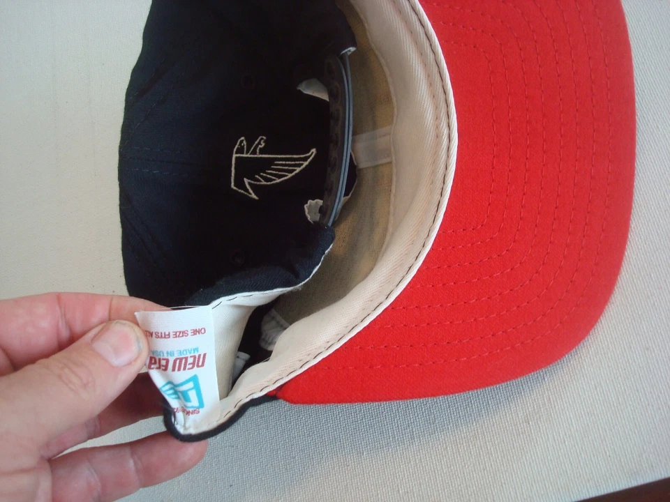 ATLANTA FALCONS NEW ERA 90S BEACH GOLF Snapback DEADSTOCK GORRA DE COLECCIÓN P3 Foto 2 de 2