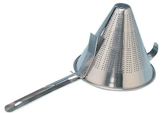 Conical Strainer Heavy Duty with Hook Stainless Steel Sieve Rice Choose Size
Opens in a new window o