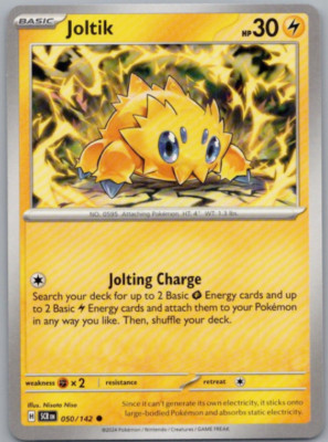 Pokemon - 050/142 - Joltik - Stellar Crown - NM/M