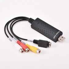 Easycap USB Video Capture Adapter CVBS Video Audio To DVD 4 IN 1 Capture Device