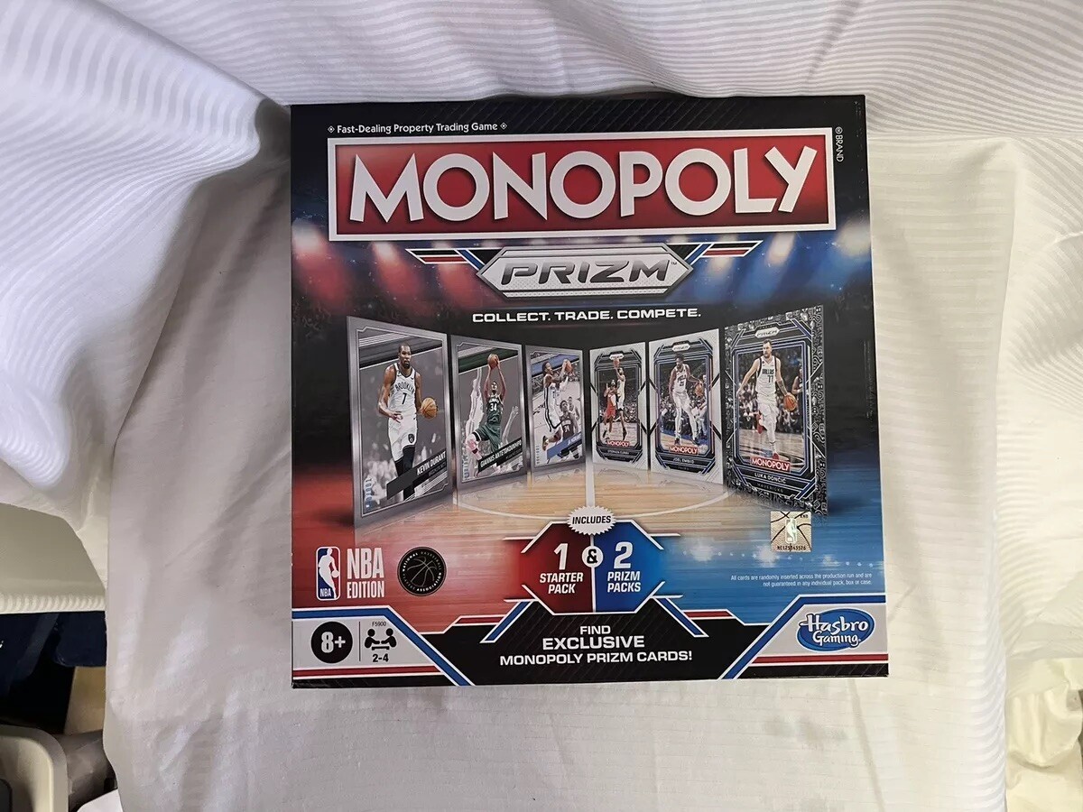 Monopoly Prism NBA Trading Card Edition Board Game Brand New