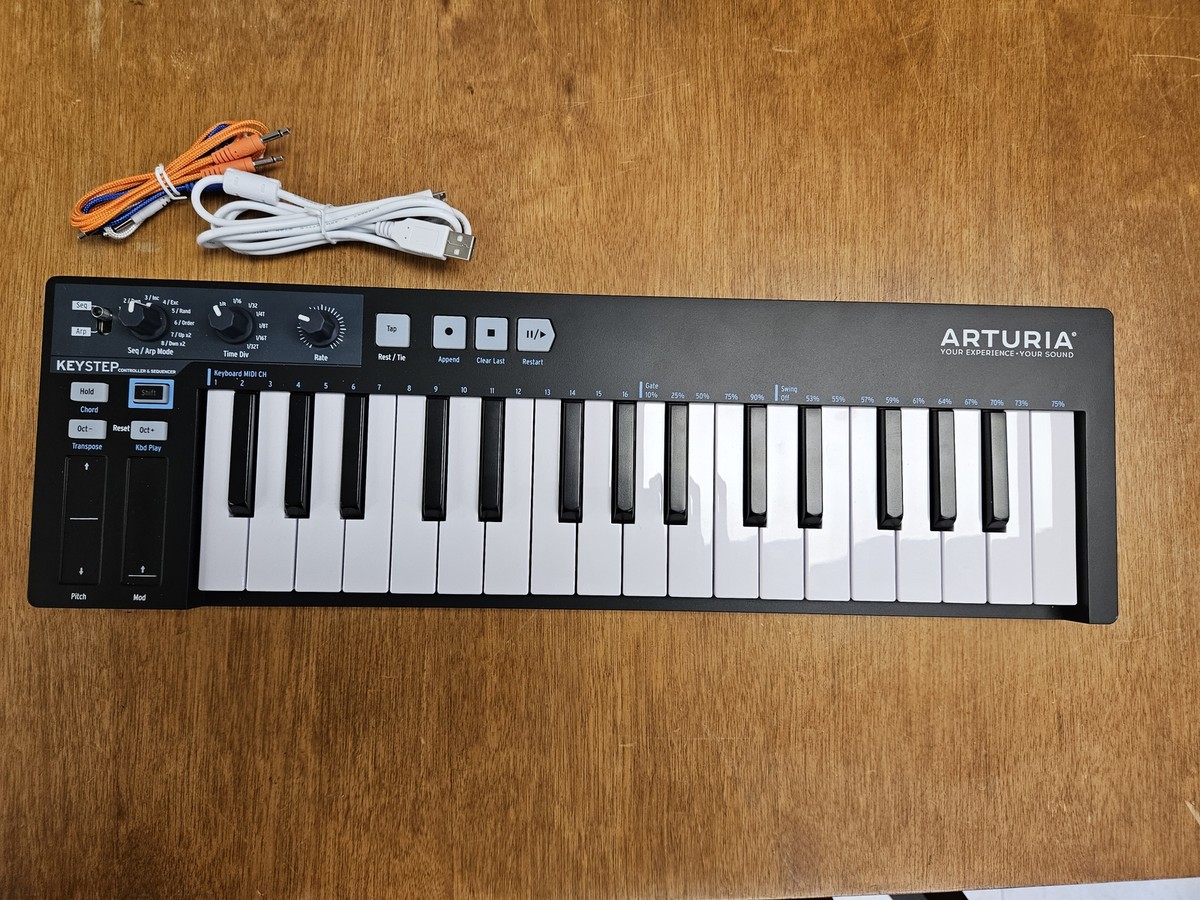 Arturia Keystep BLACK Edition with Cables - Used | eBay 