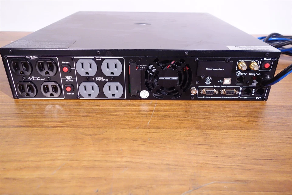 Middle Atlantic Products MODEL: UPS-1000R, Uninterruptible Power Supply - Image 4 of 4