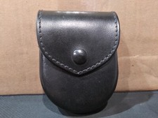 Safariland Black Leather Hand Cuff Pouch 2.25" 58mm Duty Belts