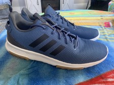 adidas cloudfoam racer mens trainers olive