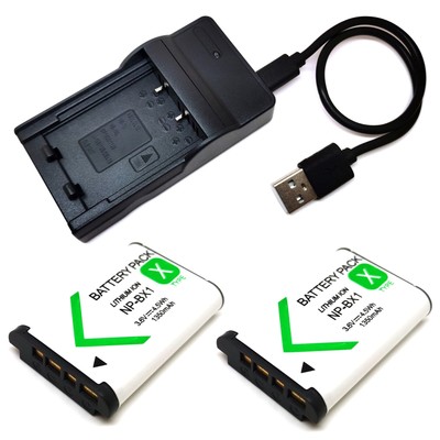 Cargador Para Sony Cybershot DSC-RX100M4/M5A/M5 - Carga Rápida Con Indicador LED | Vhbw