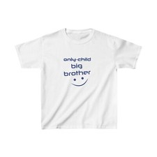 Only Child Big Brother, Promoted to Big Brother, Pregnancy Announcement Shirt