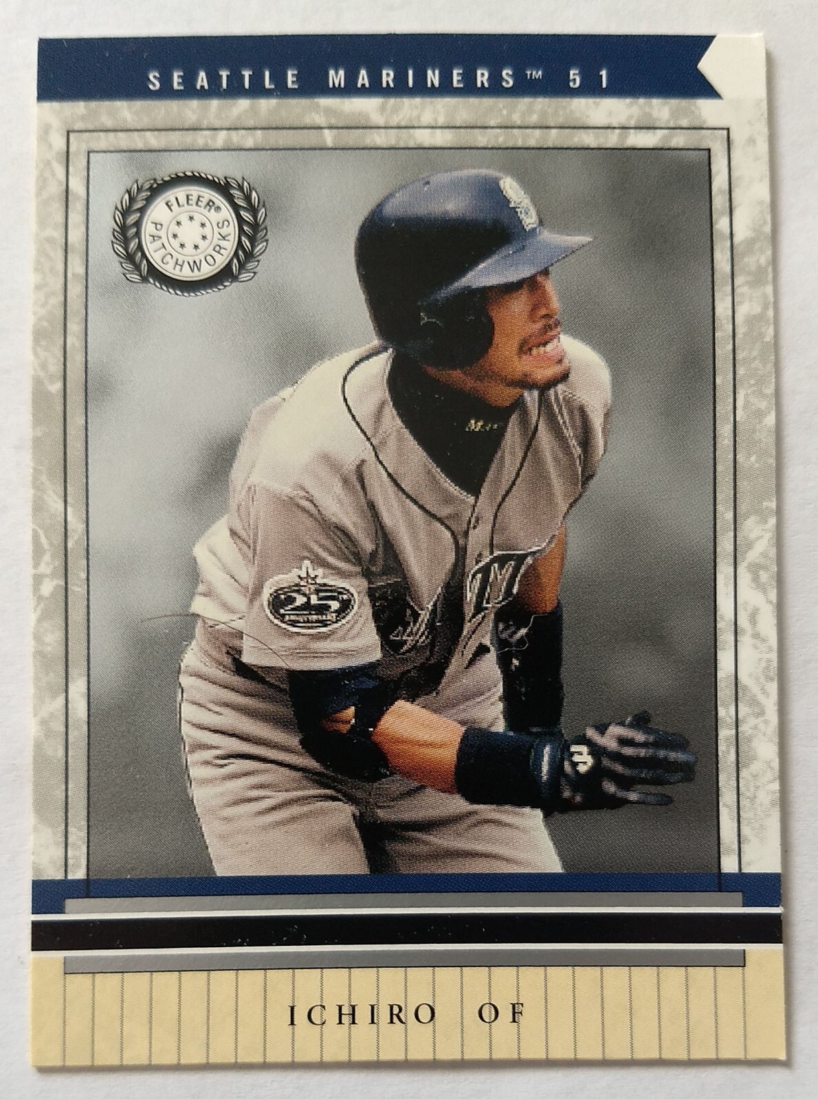 ICHIRO SUZUKI, 2003 FLEER PATCHWORKS #51, MARINERS
