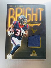 Dameon Pierce 2023 Panini Luminance Bright Beginnings Jersey Relic Gold #’d /50