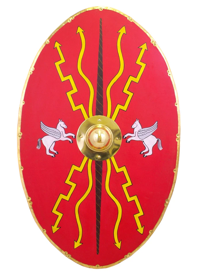 Römerschild,Zenturio Scutum Ritter Schilt Rüstung Verkleidung Kostüm - Bild 1 von 2