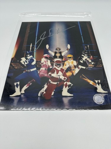 Jason David Frank POWER RANGERS Tommy signed Autogramm 8x10 Foto COA