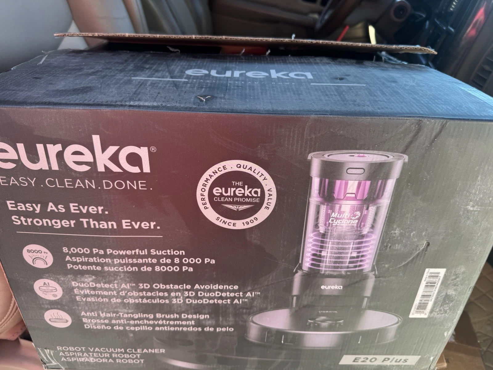 Eureka E20 Robot Vacuum with Bagless Self Emptying Station, Robotic Vacuum