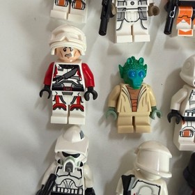 Lego Star Wars Minifigure Parts Lot Clone Troopers Droids 75035 75001 9497 7913