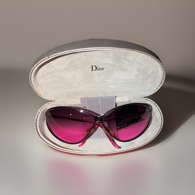 Christian Dior Purple Sunglasses with Case | eBay display picture 1