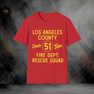 Rescue Squad 51 Emergency T-Shirt | Softstyle Tee
