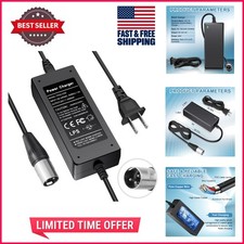 Versatile 24V 2A XLR Scooter Charger for Go-Go, Jazzy, and More Mobility Brands