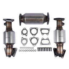 3x Catalytic Converters Kit for Honda Accord 3.0L 2003-2007 45106 45107 45108