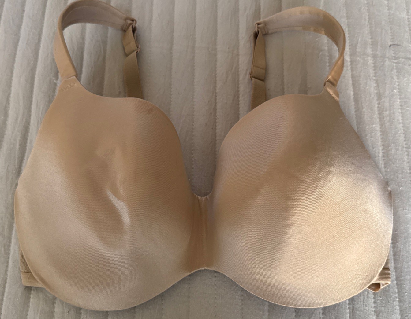 Cacique Lane Bryant Beige Underwire  Bra 38DDD