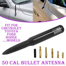 50 Cal Usa Flag Bullet Antenna 5.5 Inch Black Mast Radio Universal Fit Most Cars 50 Cal Usa Flag Bullet Antenna 5.5 Inch Black Mast Radio Universal Fit Most Cars