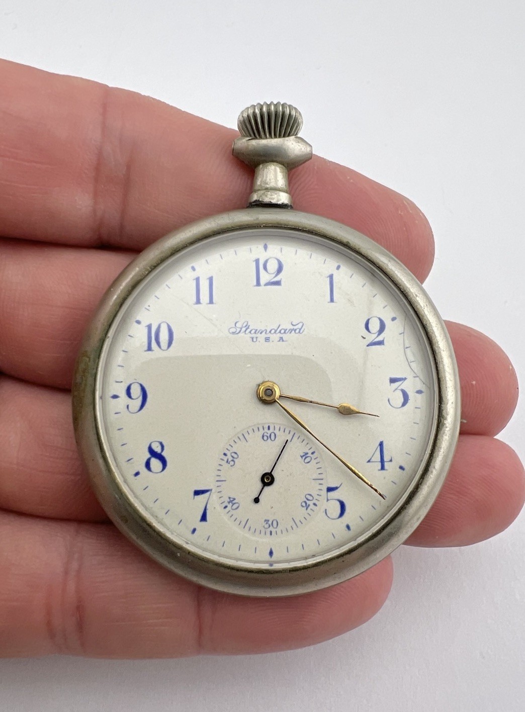 Antique New York Standard Pocket Watch - Repair/ Parts