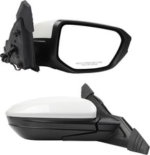 Right Passenger Side Door Mirror Assembly Compatible with Honda Civic 2016-20...