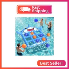 Instaywell Pool Toys Games for Kids & Adults, 72”x54” Giant Inflatable Floating