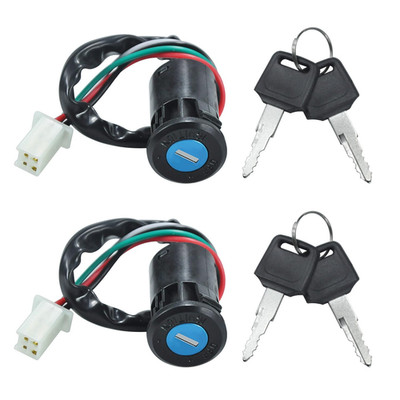 Replacement Ignition Switch Key Starter Set 4 Wire Chinese ATV Dirt Bike Scooter