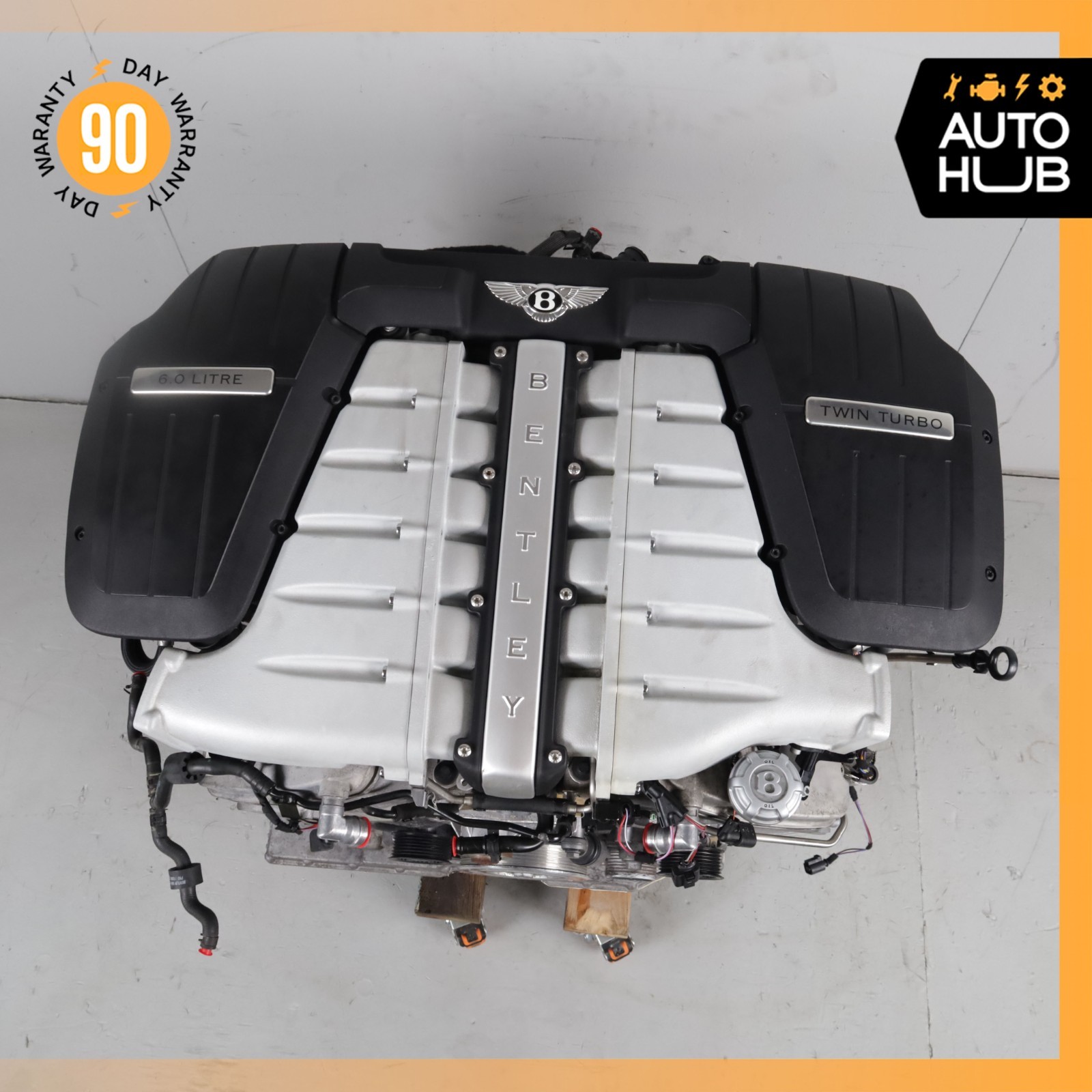 03-13 Bentley Continental GTC Flying Spur 6.0L W12 Engine Motor Assembly OEM 19k