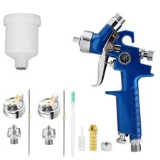 Professional Hvlp Portable Mini Spray Gun 0.8mm 1.0mm Auto Car Wall Repair Tools
