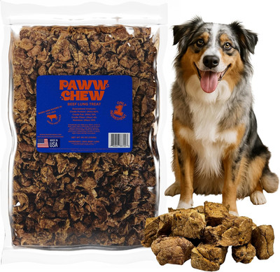 Beef Lung Dog Treats - 100% Natural, Single Ingredient, (2.5 Pound) Made in the