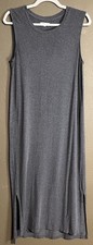 MADEWELL Grey Sleeveless T-Shirt Maxi Dress Women’s size XS
