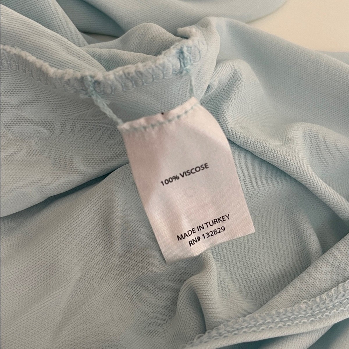 HELSA Apollo One Shoulder Ruched Draped Jersey Powder Blue Maxi Dress Size  M | eBay
