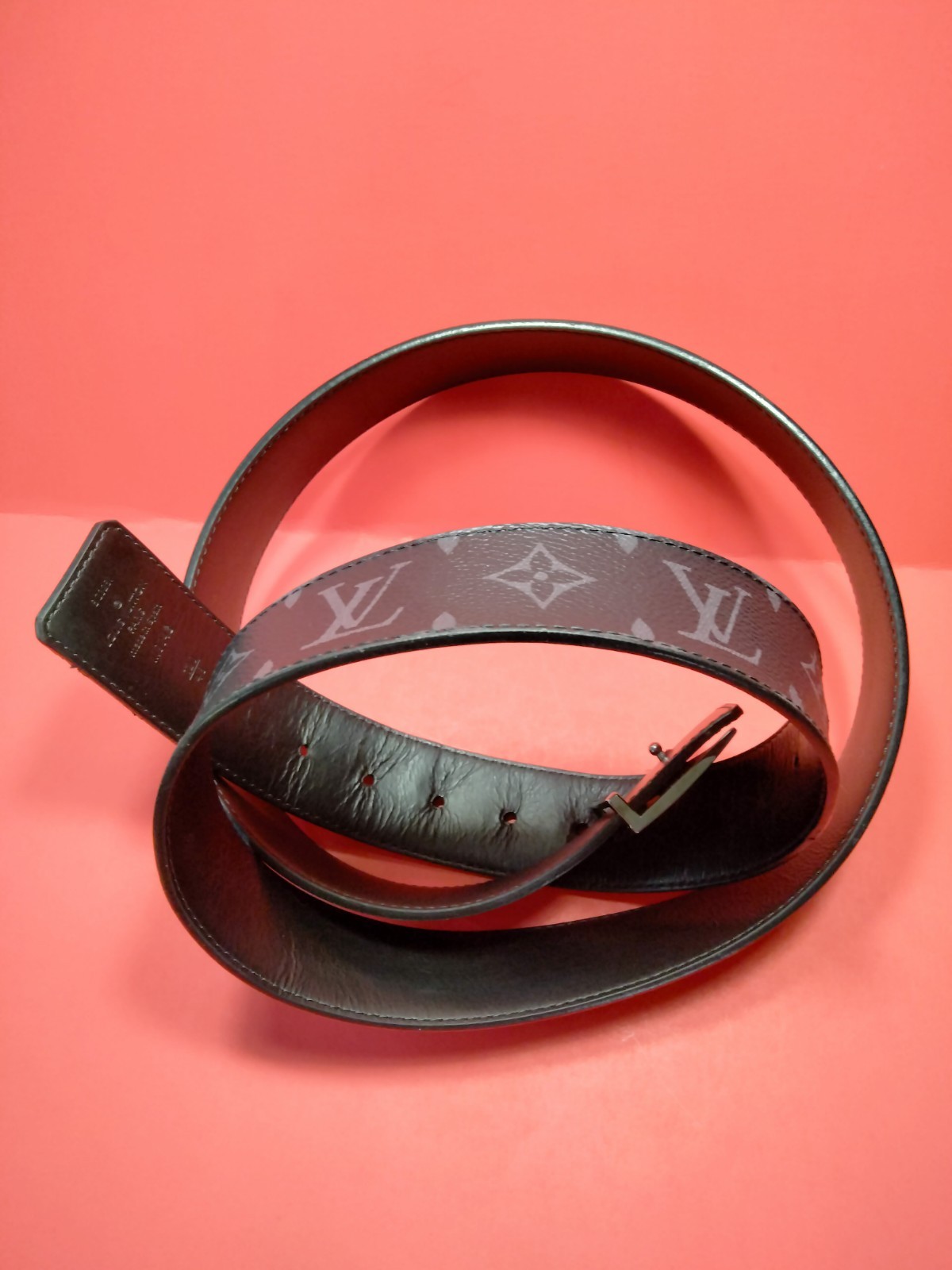 Louis Vuitton Eclipse Monogram Reversable Belt Ru… - image 4