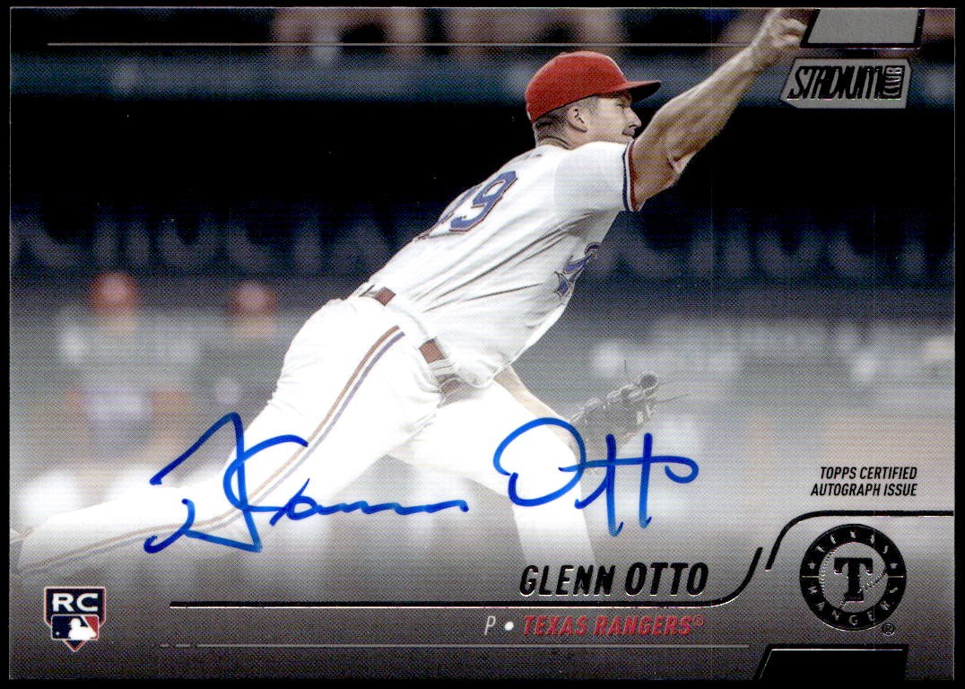 2022 Stadium Club #SCBA-GO Glenn Otto Autographs Rookie F9