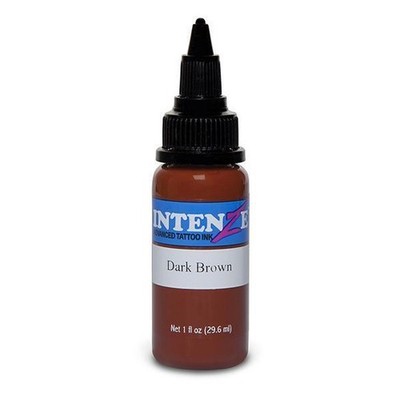 Intenze Ink Gen-Z Farbe - Dark Brown 30 ml