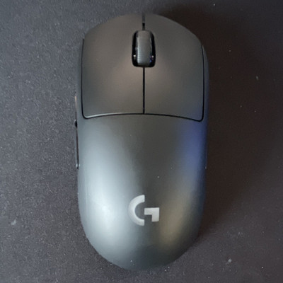 Logitech G PRO Gaming-Maus kabellos Schwarz 6 Tasten programmierbar USB