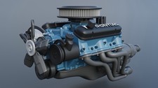 3d Printed 125 Pontiac 455 V8 Engine