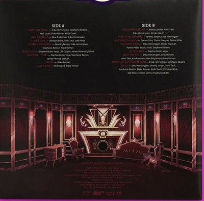 Hazbin Hotel - Original Soundtrack Season One Grape Ghost Vinyl LP