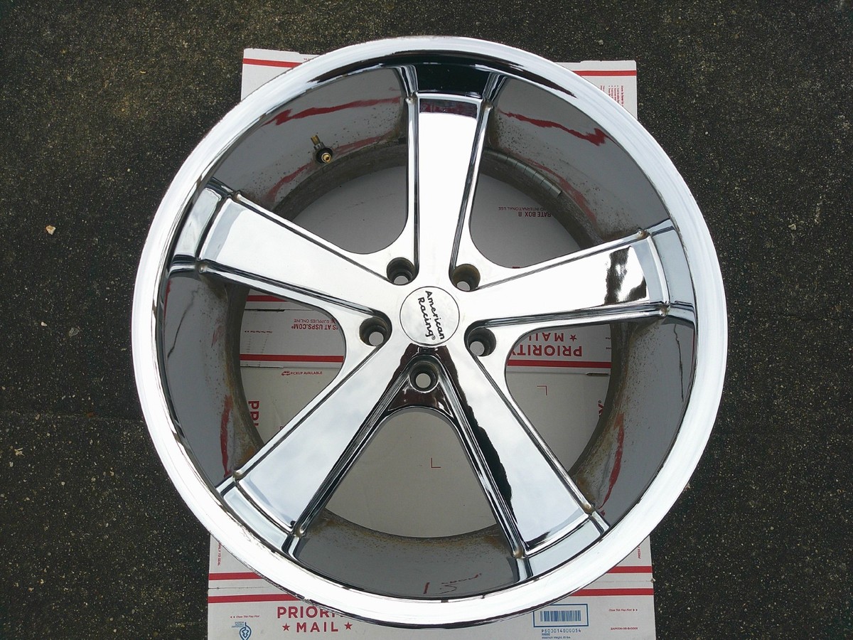 American Racing VN701 Nova Wheel Rim 20x10 5x5/5x127 Chrome | eBay
